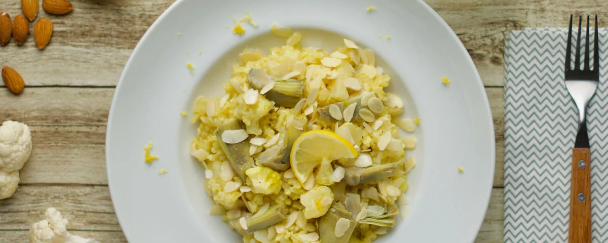 kit de receta Risotto de coliflor al limon